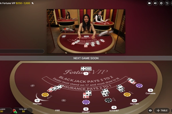 Blackjack Fortune VIP 3