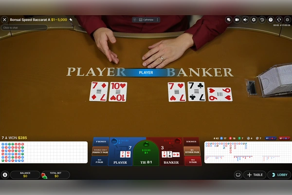 Bonsai Speed Baccarat 3